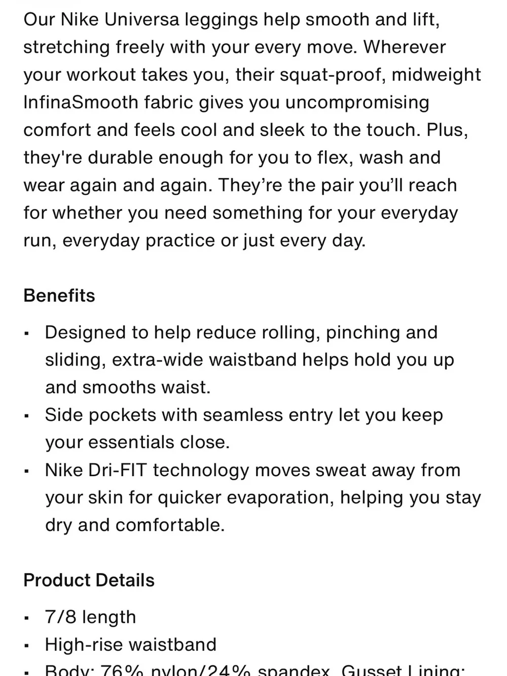 Nike one my